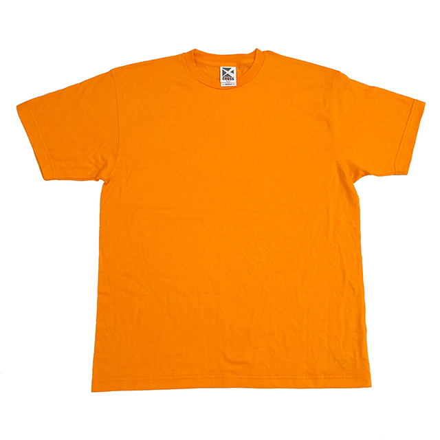 オレンジ｜柔らかコットンTシャツ