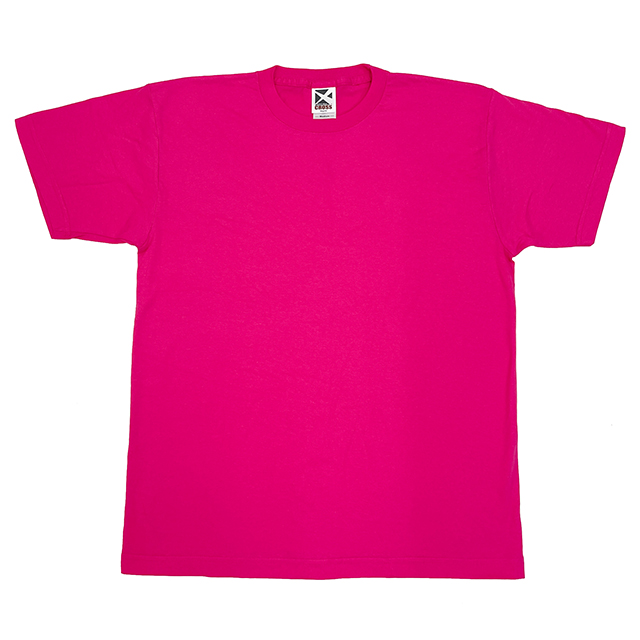 ホットピンク｜柔らかコットンTシャツ
