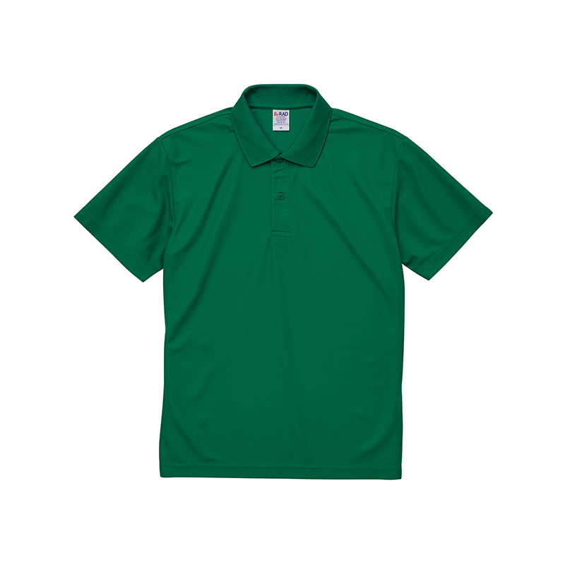 グリーン｜スペシャルドライカノコポロシャツ（ノンブリード）