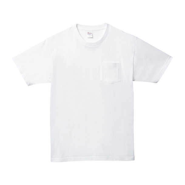 ホワイト｜ポケットナイスTシャツ