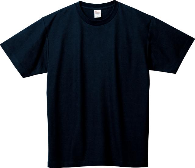 ネイビー｜鹿の子クルーネックTシャツ