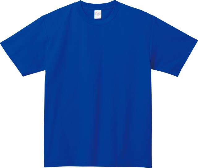 ロイヤルブルー｜鹿の子クルーネックTシャツ