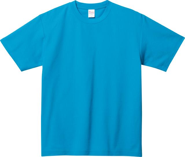 ターコイズ｜鹿の子クルーネックTシャツ