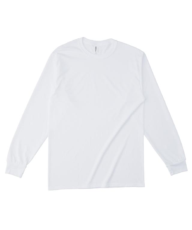 ホワイト｜ハイブリッドロングTシャツ