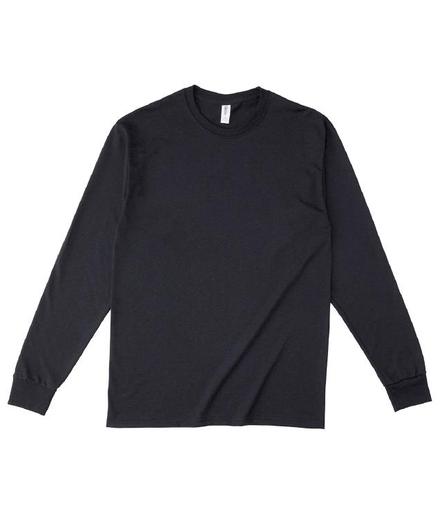 ブラック｜ハイブリッドロングTシャツ