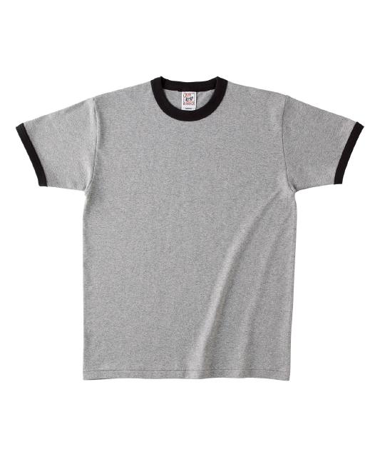 ヘザーグレー×スミクロ｜厚手体操着Tシャツ