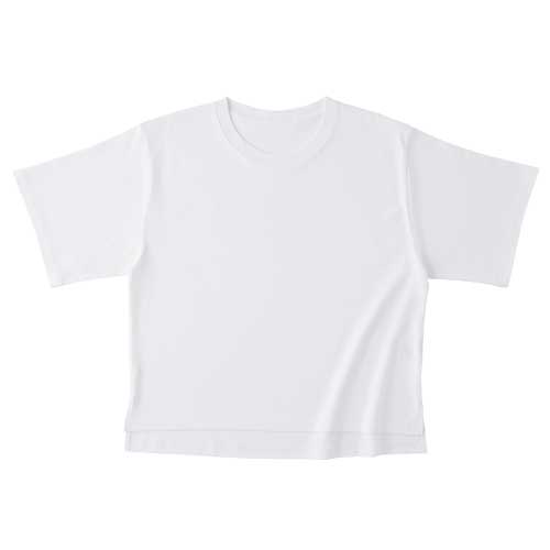 ホワイト｜キュート＆ビッグレディースＴシャツ