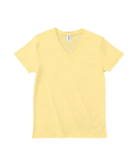 イエローヘーゼ｜スリムVネックTシャツ