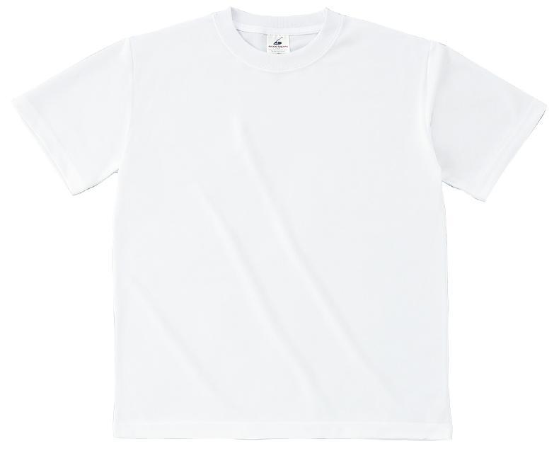 ホワイト｜速乾ドライアクティブTシャツ