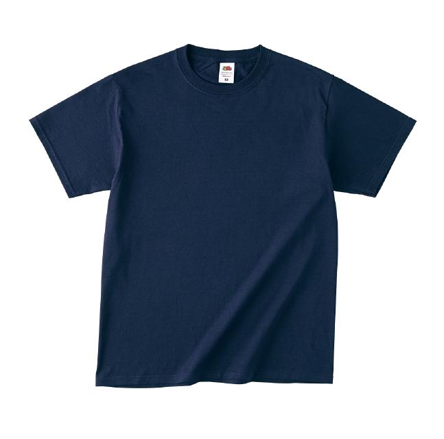 ネイビー｜フルーツオブザルームベーシックTシャツ