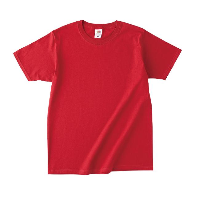 レッド｜フルーツオブザルームベーシックTシャツ