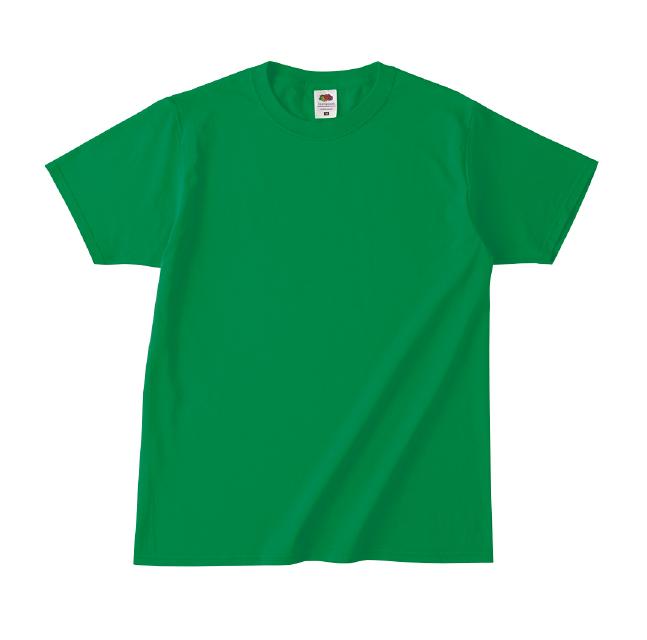 ケリーグリーン｜フルーツオブザルームベーシックTシャツ