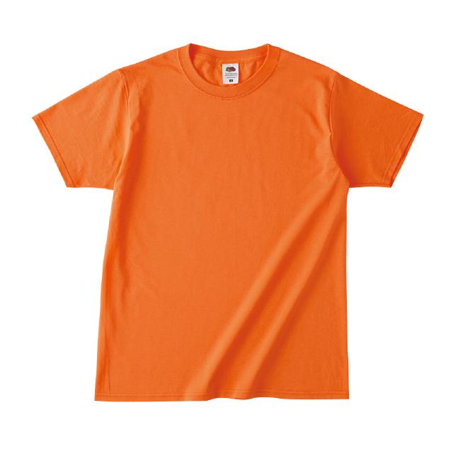 オレンジ｜フルーツオブザルームベーシックTシャツ