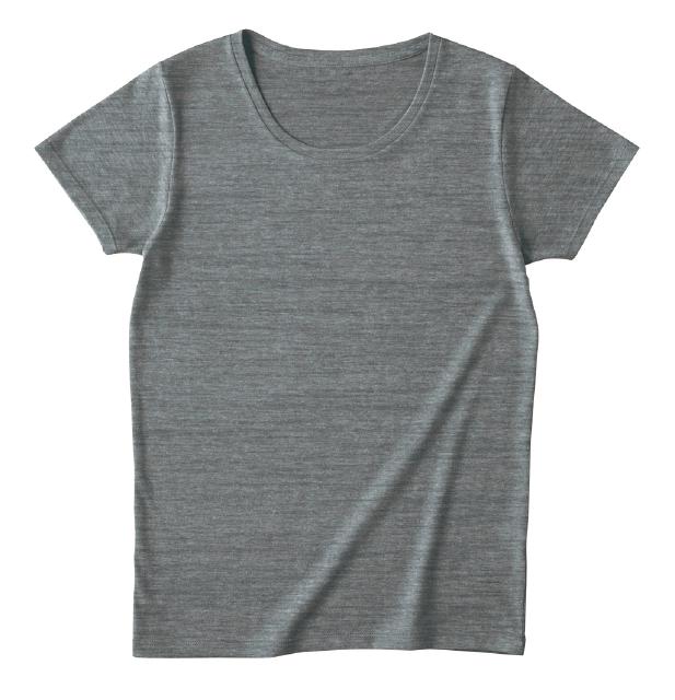 ヘザーグレー｜レディースフィットブレンドＴシャツ