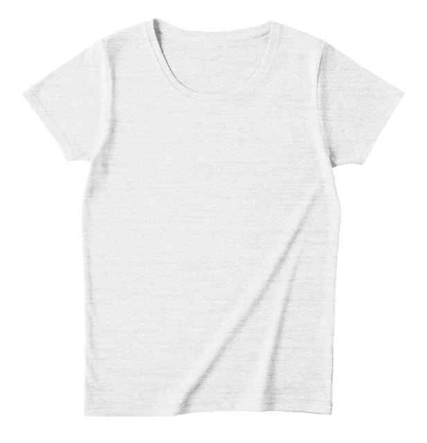 オフホワイト｜レディースフィットブレンドＴシャツ