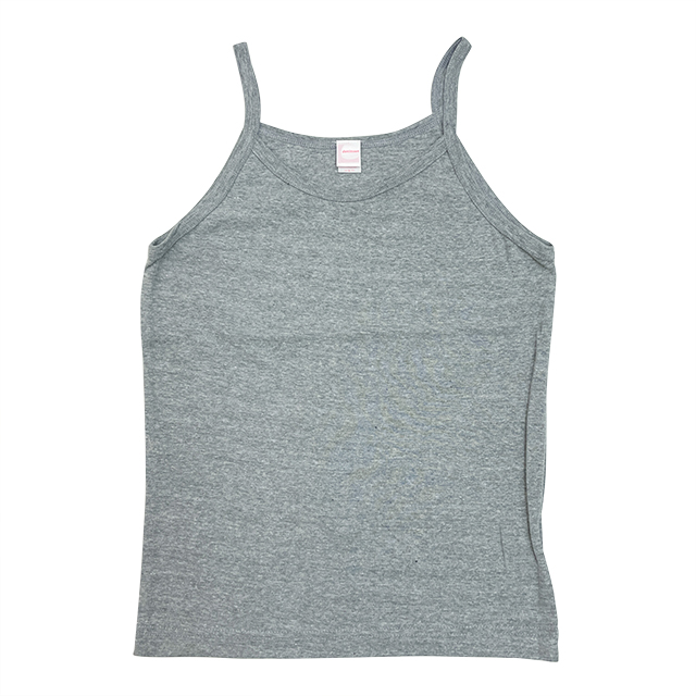 杢グレー｜カラフルキャミソール