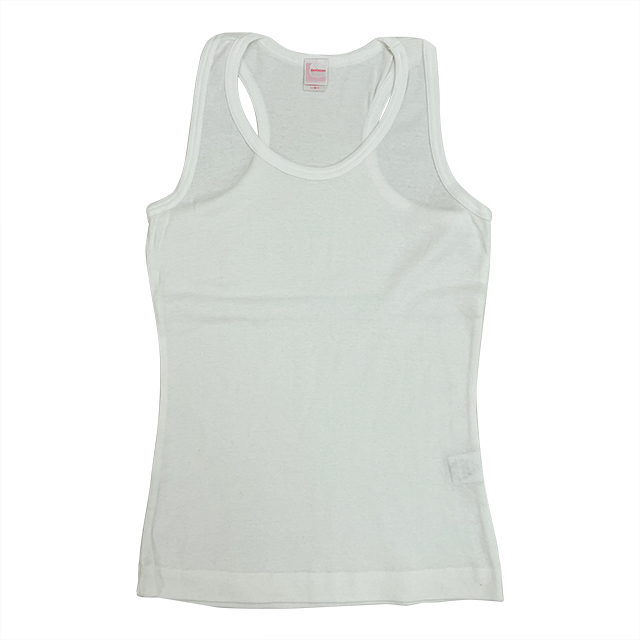 ホワイト｜レディースダンスタンクトップ
