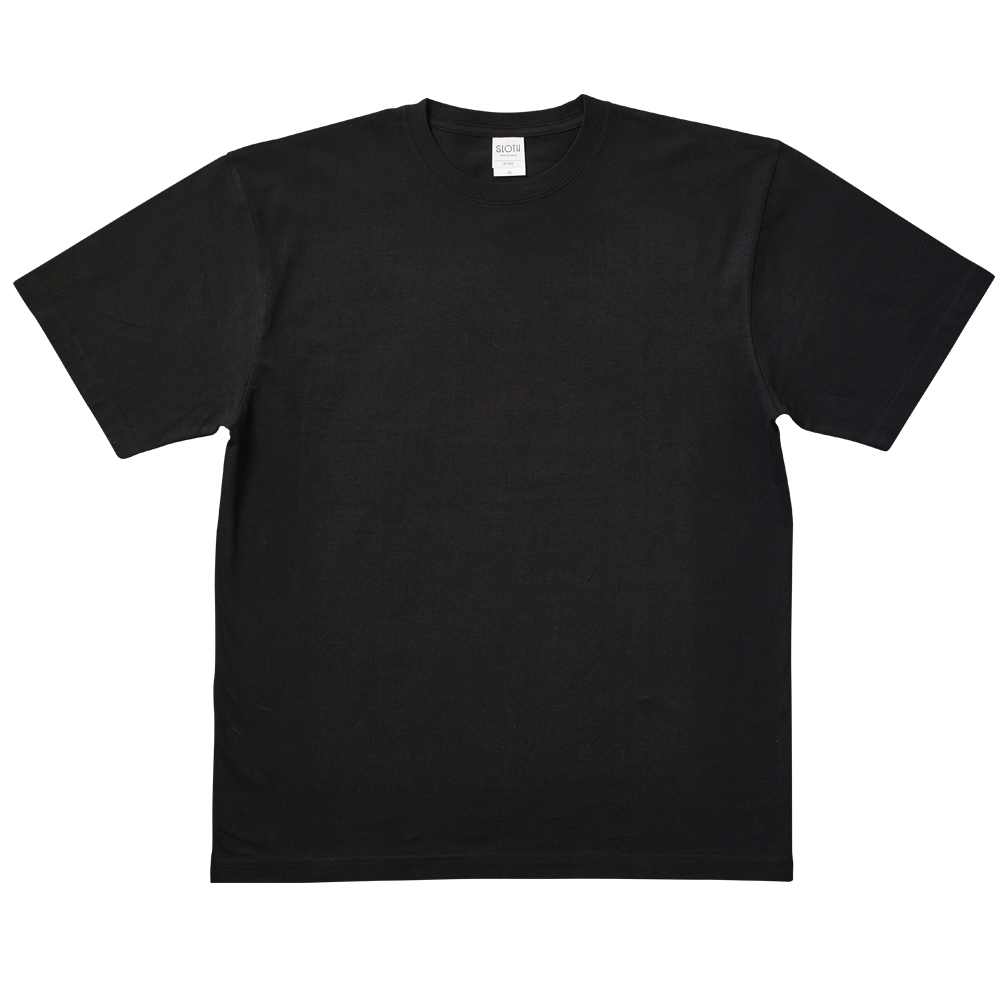 ブラック｜オーガニックフレンドTシャツ