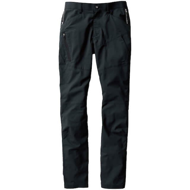 ブラック｜ライトスポーティーカーゴパンツ(ブランドロゴ入り)