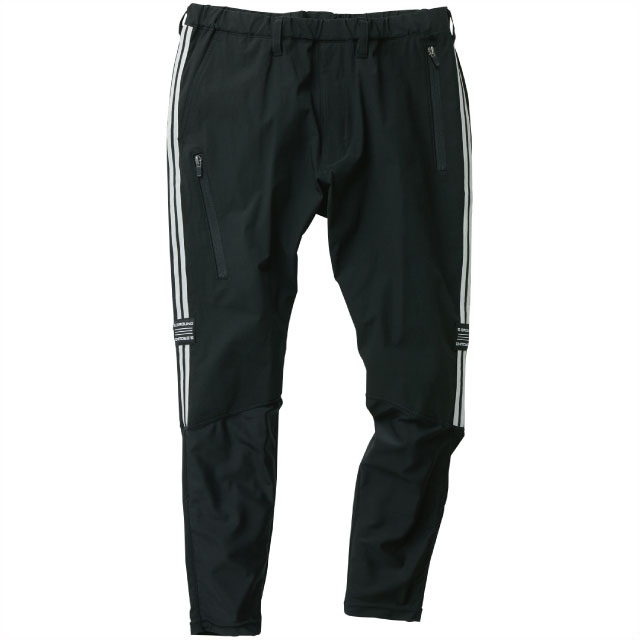 ブラック｜冷感スポーティーカーゴパンツ