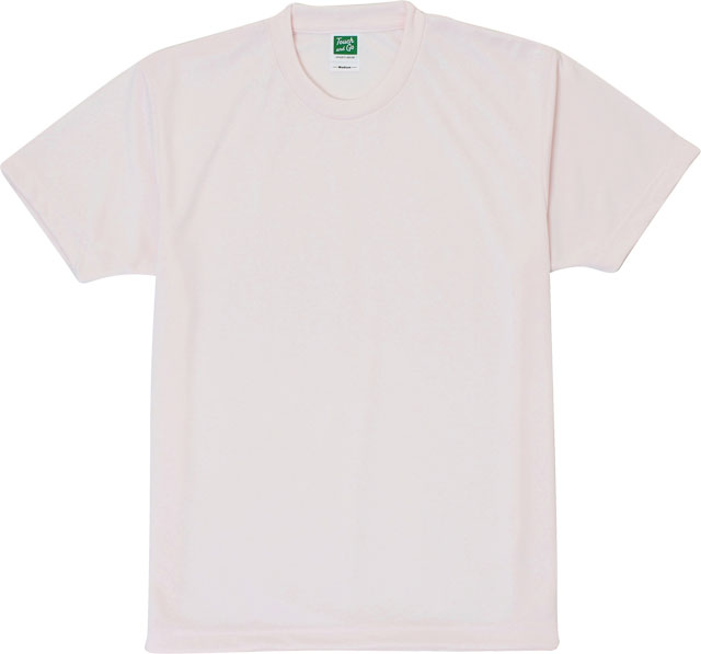 ライトピンク｜快適ドライTシャツ