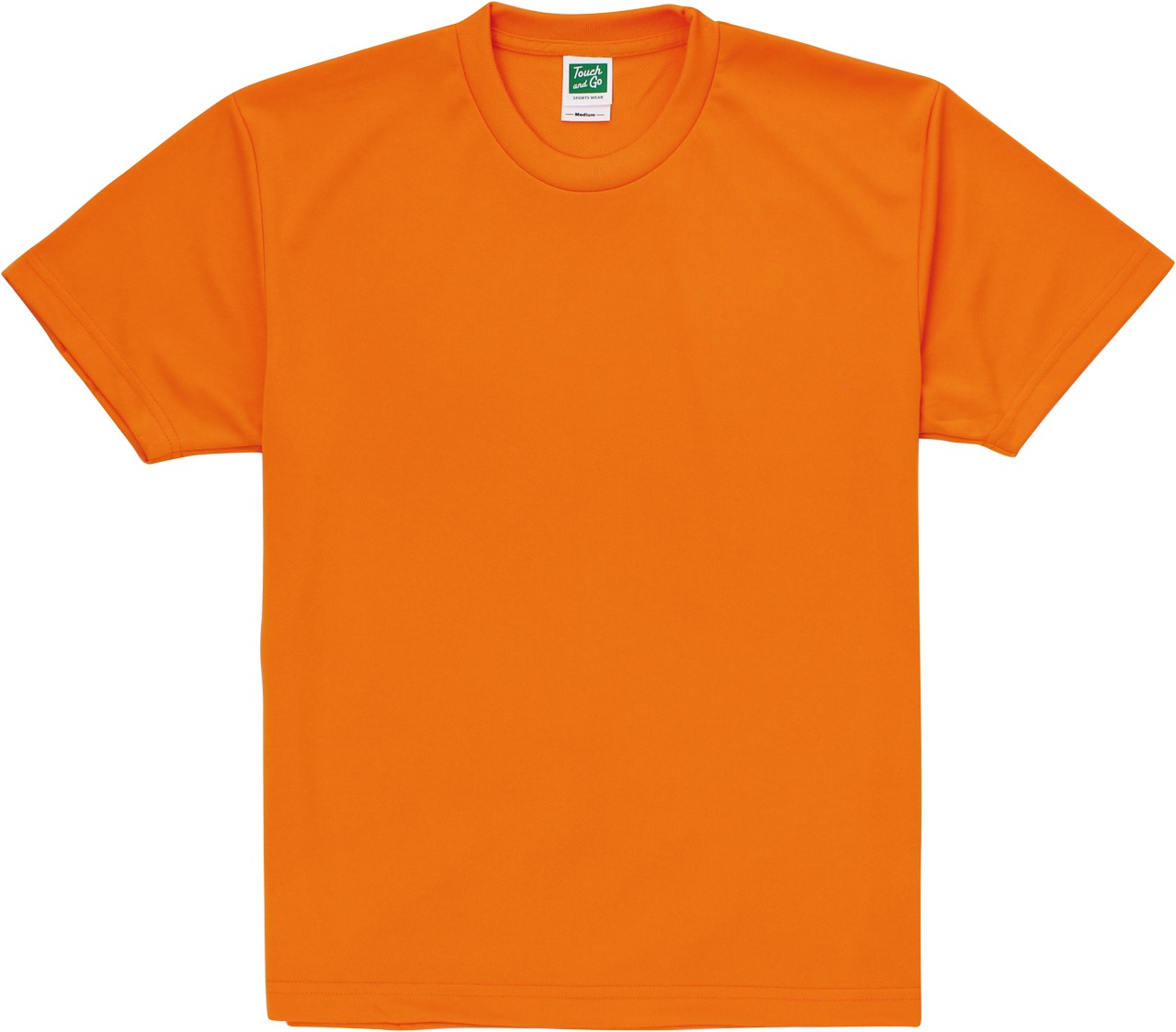 オレンジ｜快適ドライTシャツ
