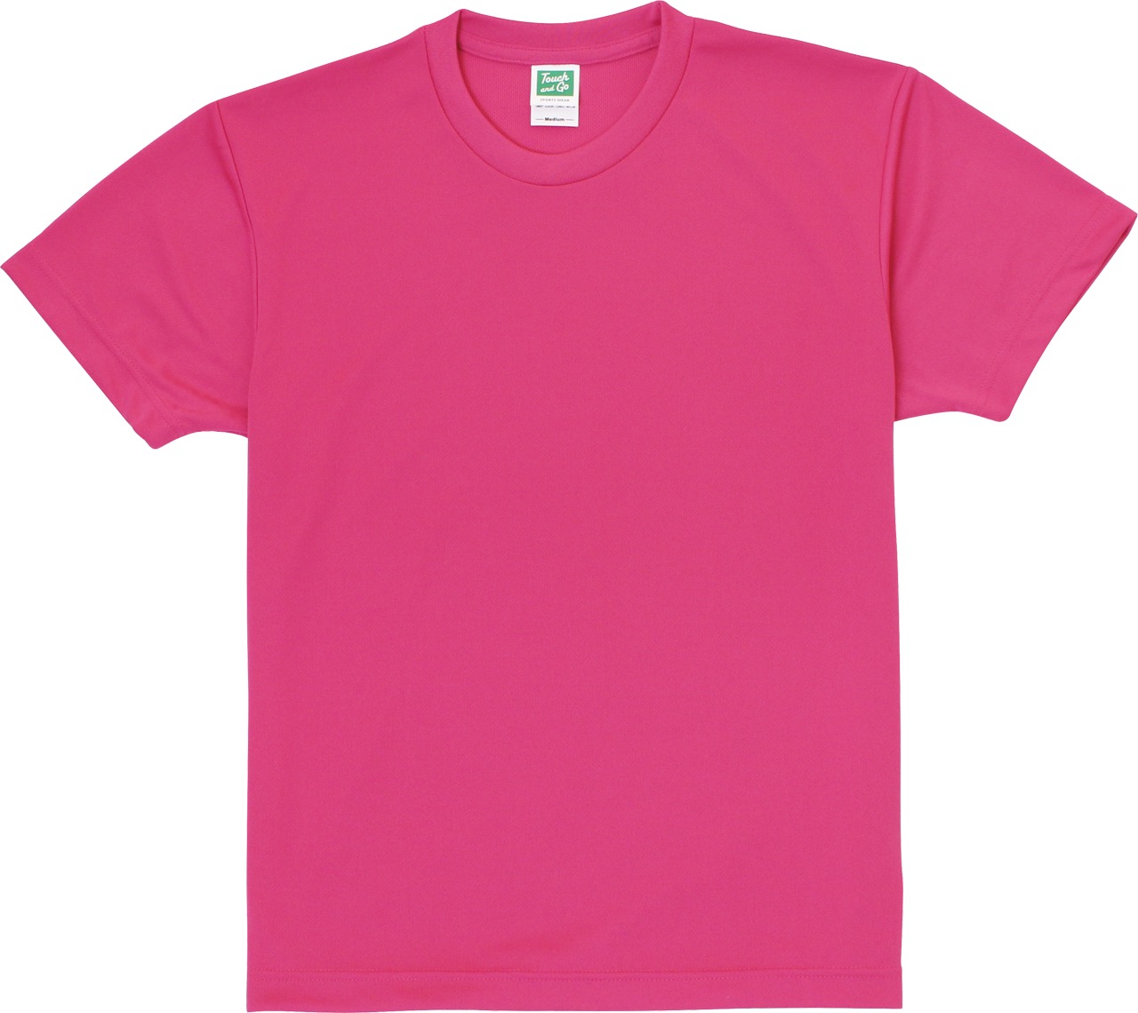 ホットピンク｜快適ドライTシャツ