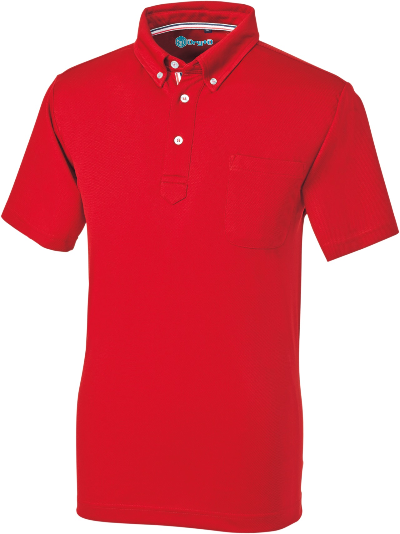レッド｜スマートポロシャツ