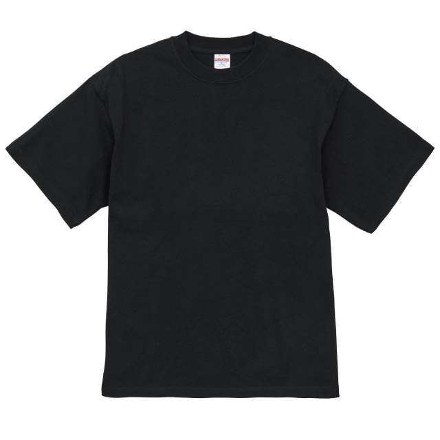 ブラック｜ヘビーオーガニックコットンTシャツ