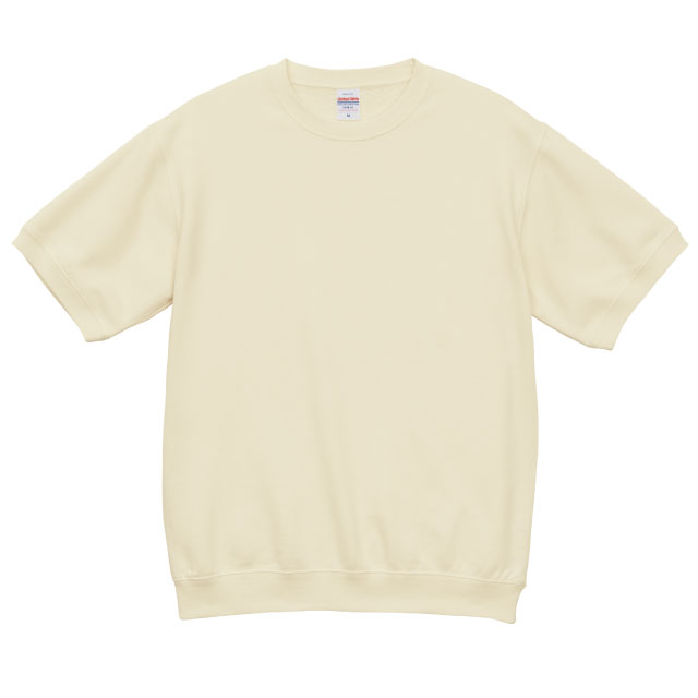 ナチュラル｜パイルスウェットTシャツ