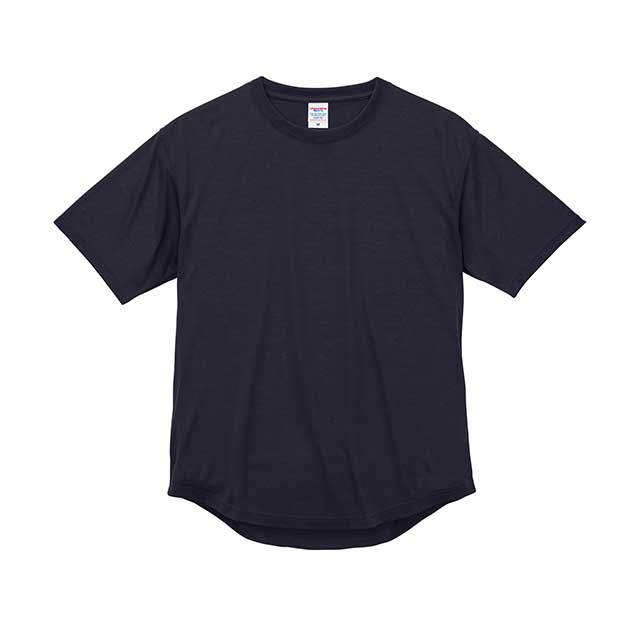 ネイビー｜ドライラウンドテールTシャツ