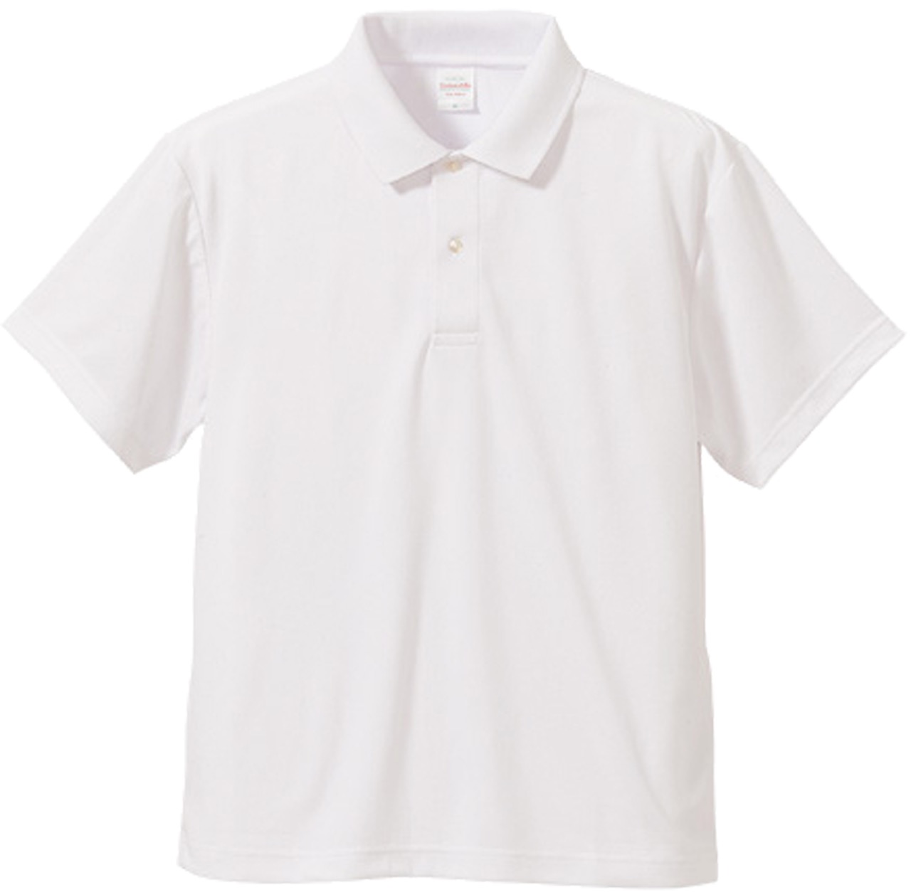 ホワイト｜アクティブドライポロシャツ