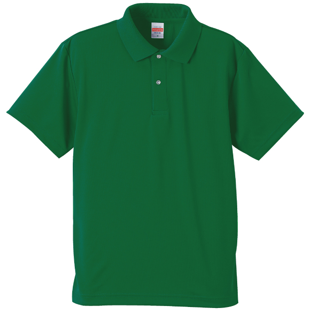 グリーン｜アクティブドライポロシャツ