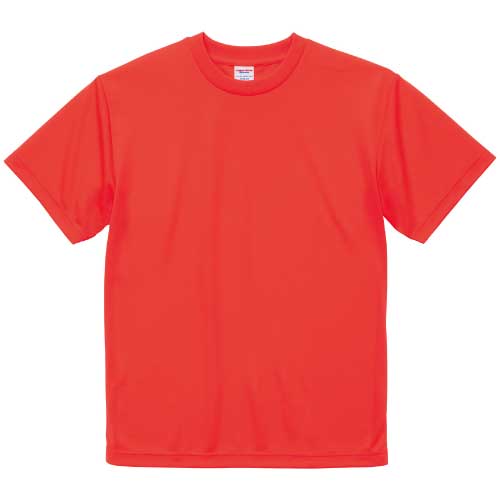 蛍光オレンジ｜ソフトドライTシャツ