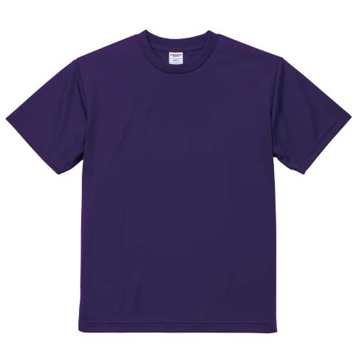 ディープパープル｜ソフトドライTシャツ