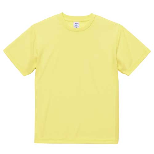 ライトイエロー｜ソフトドライTシャツ