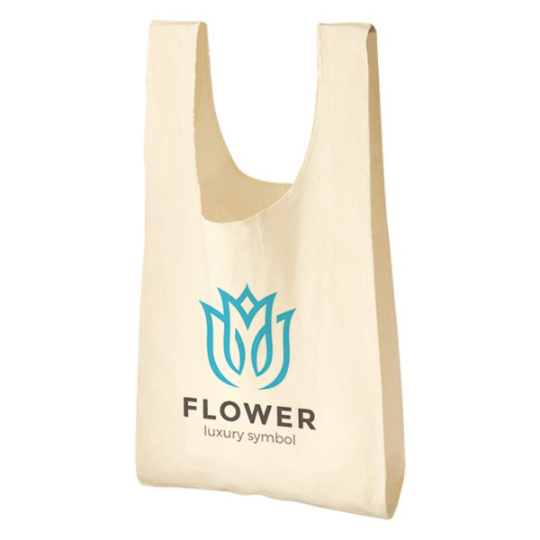 厚手コットンマルシェバッグ（Ｍ）