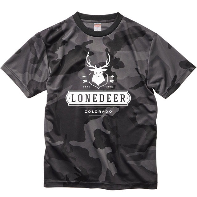 ドライカモフラTシャツ