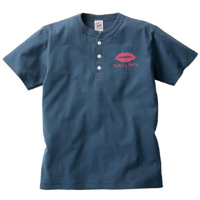 クールメンズヘンリーネック