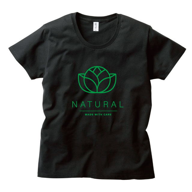 スリムUネックTシャツ