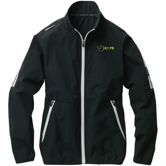 冷感スポーティー長袖ブルゾン