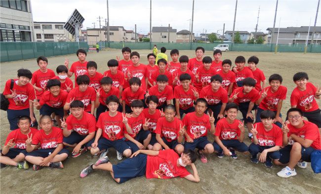 スポーツドライTシャツの作成事例