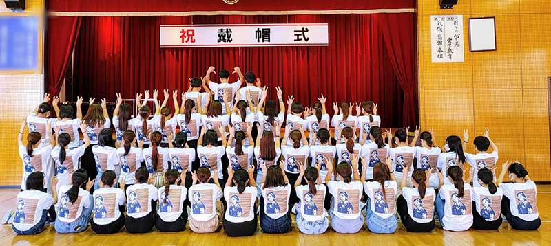 スポーツドライTシャツの作成事例