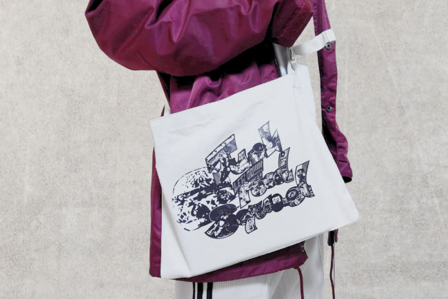 キャンバスアジャストショルダーサコッシュの作成事例