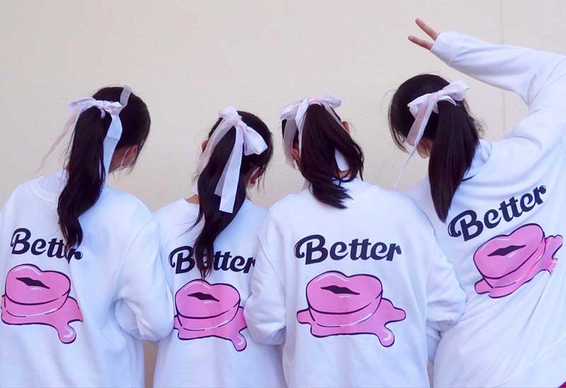 カラフルライトスウェットの商品レビュー画像